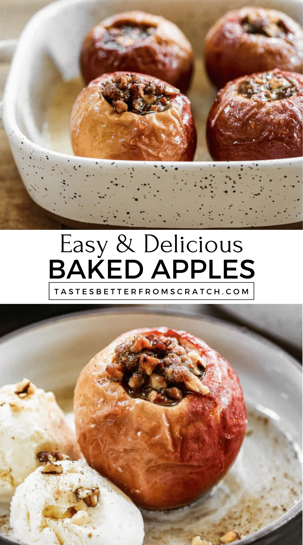 Baked Apples: The Lighter, 5-Minute Apple Pie Alternative